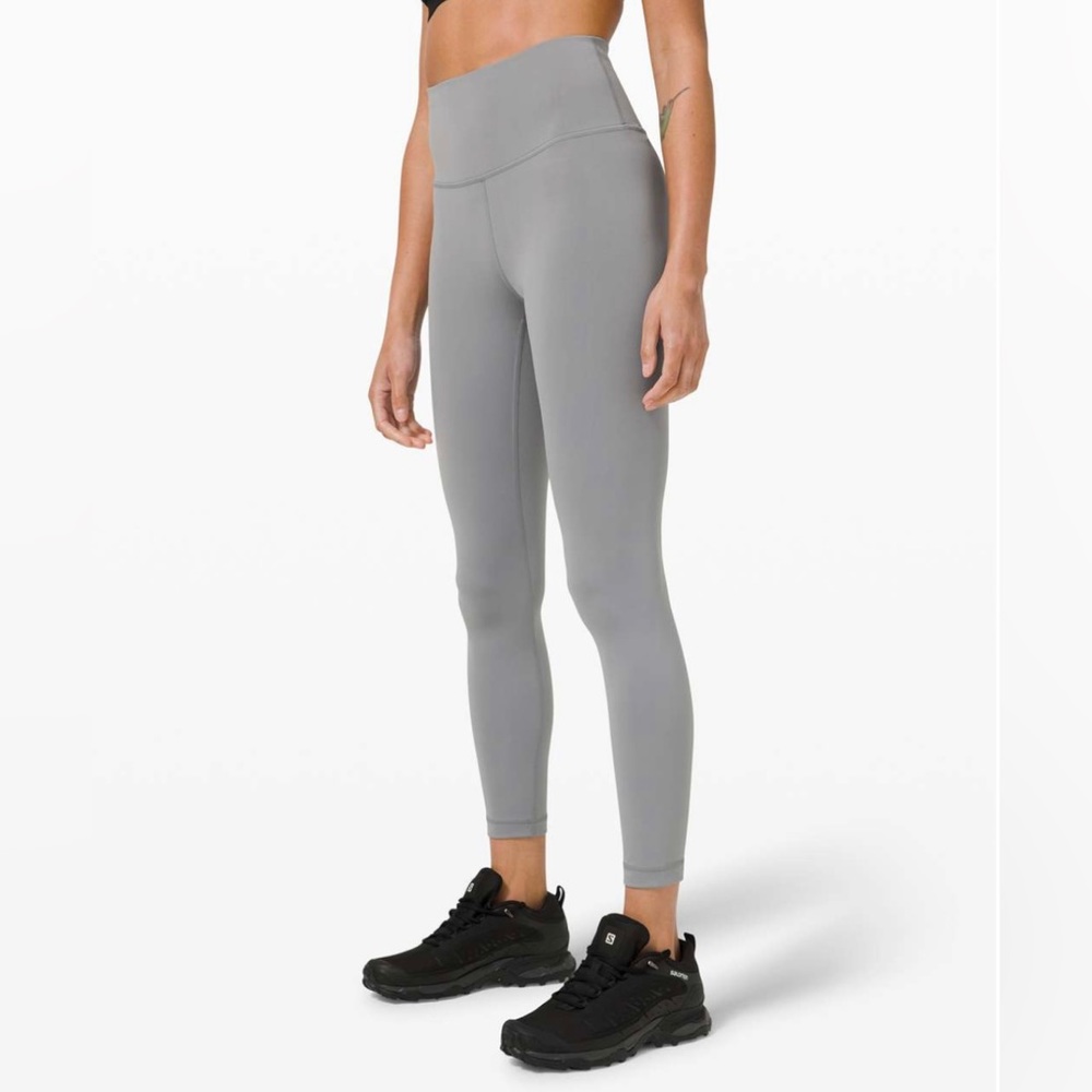 Lululemon Women’s Wunder Train High-Rise Tight 25’ Size 14 Grey